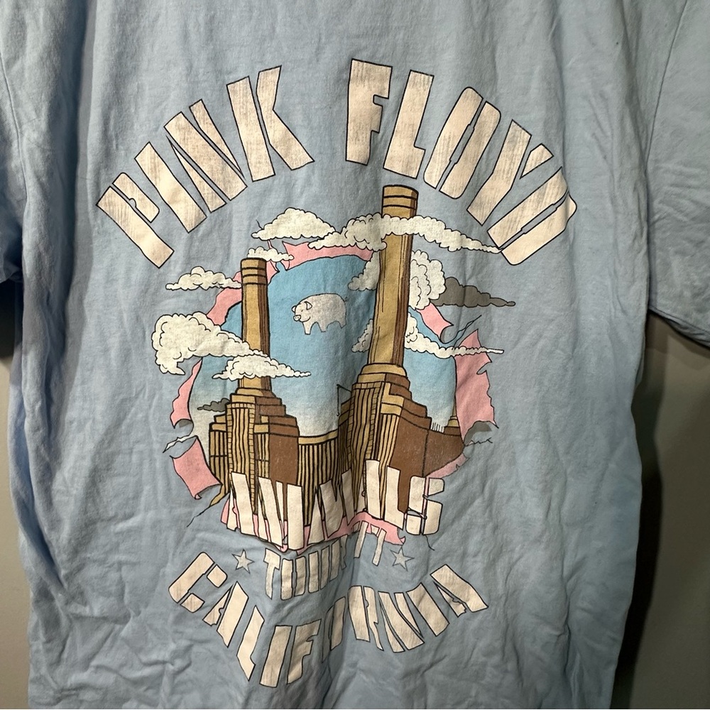 THE PINK FLOYD EXHIBIT Their Mortal Remains Animals Tour ‘77 California Tee - Picture 3 of 5